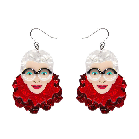 The Face of Style Iris Drop Earrings