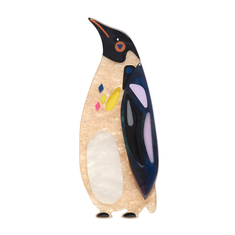 The Emboldened Emperor Penguin Brooch