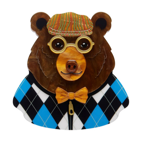 The Elder Bear Brooch