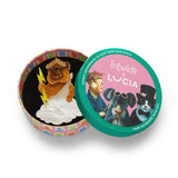 The Pious Pug Brooch
