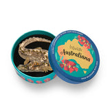 Crikey the Saltwater Crocodile Brooch