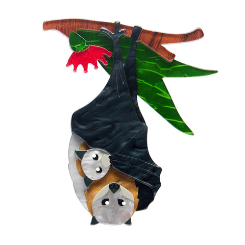 Frankie & Finn Flying Foxes Brooch