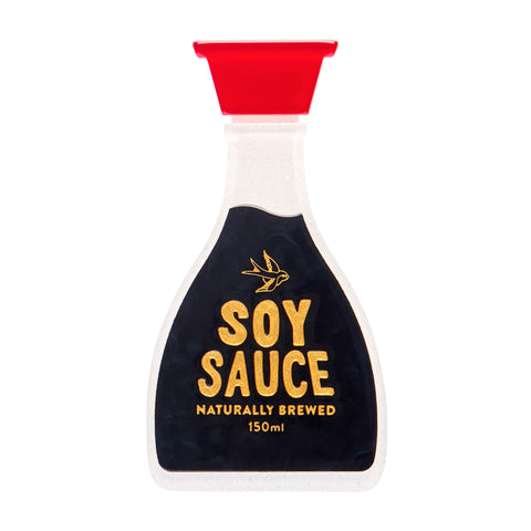 The Joy of Soy Brooch