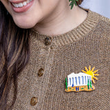 Pillars of Power Brooch