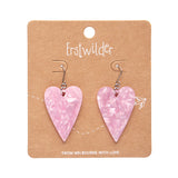 From the Heart Essential Drop Earrings - Pink