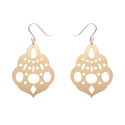 Boho Chandelier Essential Drop Earrings - Gold