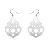 Boho Chandelier Essential Drop Earrings - Silver