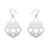 Boho Chandelier Essential Drop Earrings - Silver