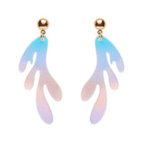Reef Coral Drop Earrings - Iridescent