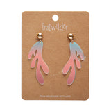 Reef Coral Drop Earrings - Iridescent