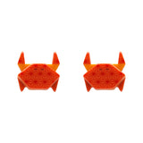 The Good Crab Stud Earrings ORIGAMI