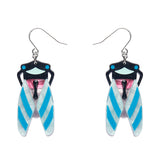 Deco Cicada Drop Earrings