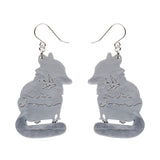 The Resourceful Raccoon Drop Earrings
