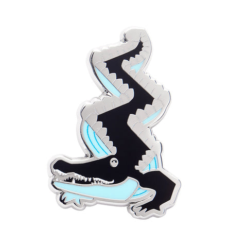 Stylish Smile Enamel Pin