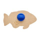 Harlequin Tuskfish Enamel Pin