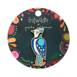 The Boisterous Blue Jay Enamel Pin