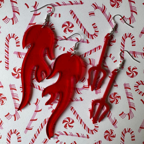 Red Earrings