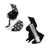 Cuddle Bunny Hair Clips Set - 2 Piece ORIGAMI