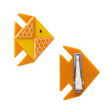 The Memorable Goldfish Hair Clips Set - 2 Piece ORIGAMI