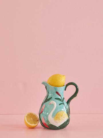 Ceramic Swan Vase