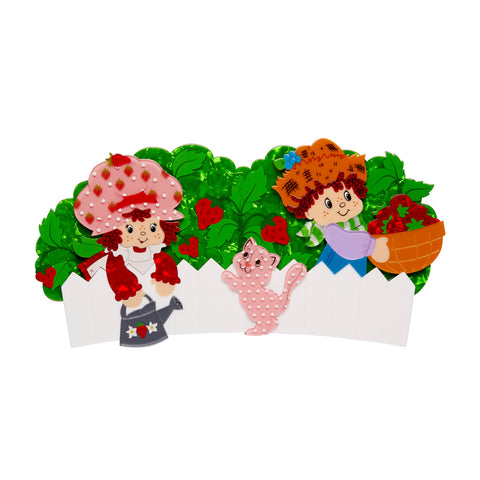A Very Strawberry Garden Wall Art