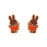 Melanie Enamel Stud Earrings