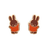 Melanie Enamel Stud Earrings