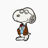 Professor Snoopy Enamel Pin