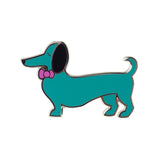 Spiffy the Sausage Dog Enamel Pin