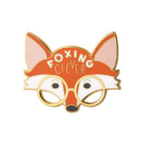 Foxing Clever Enamel Pin