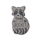 Take Off Like a Rocket Enamel Pin