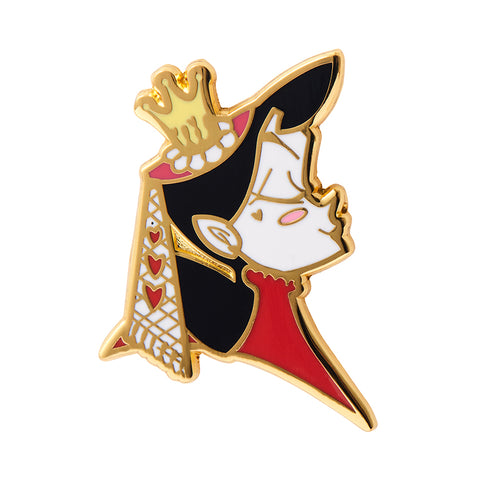 Queen of Hearts Enamel Pin