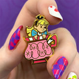 Always Tea Time, Alice Enamel Pin