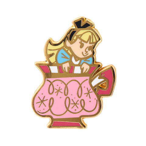 Always Tea Time, Alice Enamel Pin