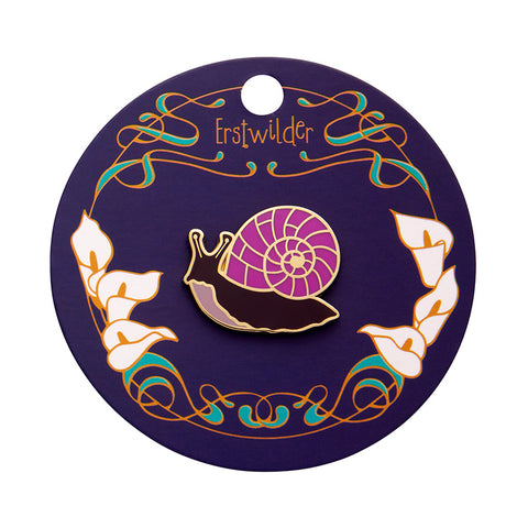 Painted Shell Enamel Pin – Lottie & Lu