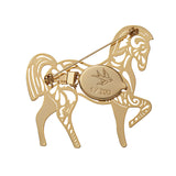 Friesian Fancy Perfume Brooch