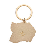 Stop and Smell the Roses Enamel Key Charm