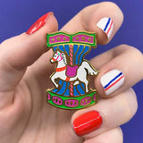 Trocadéro Carousel Enamel Pin