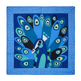 The Picturesque Peacock Square Scarf