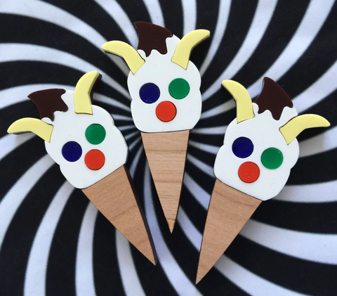 Ice cream new arrivals brooch
