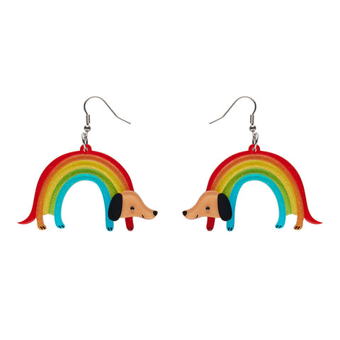 Rainbow Ruff Earrings