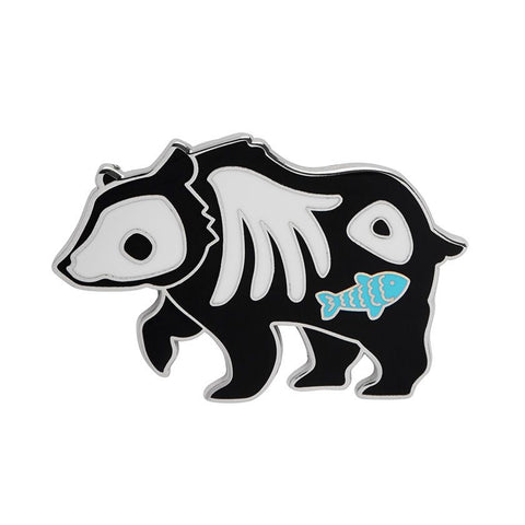 Grizzly Gruesome Enamel Pin