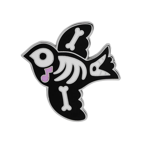 Birdie Boo Enamel Pin