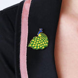 Le Peacock Royal Enamel Pin